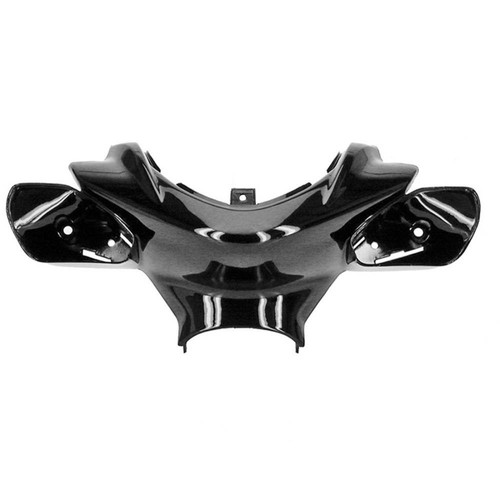 Cupolino manubrio nero - cupolino, metal