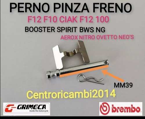 Perno pinza freno - pinza,